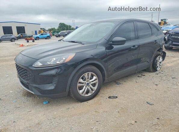 1FMCU0F66NUB56245 2022 FORD ESCAPE Черный Передняя левая четверть