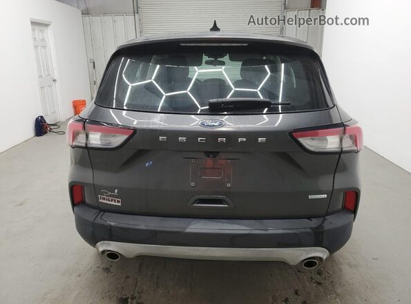 1FMCU0F68LUB46930 2020 FORD ESCAPE Серый Вид сзади