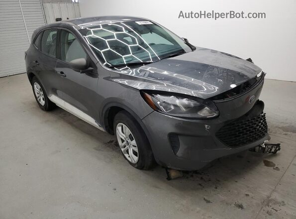 1FMCU0F68LUB46930 2020 FORD ESCAPE Серый Передняя правая четверть