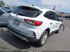 2021 Ford Escape S White vin: 1FMCU0F6XMUA95741