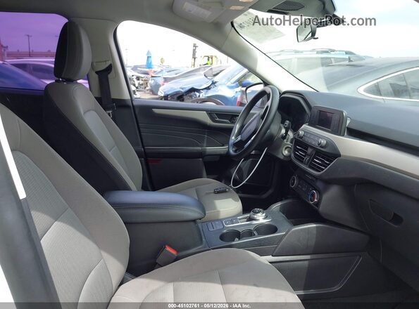 1FMCU0F6XMUA95741 2021 FORD ESCAPE White Widok wnętrza z przodu
