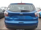 2017 Ford Escape S Синий vin: 1FMCU0F70HUA49818
