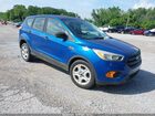 2017 Ford Escape S Blue vin: 1FMCU0F70HUB76908