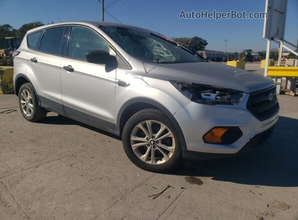 1FMCU0F70JUD46920 2018 FORD ESCAPE Серебряный Передняя правая четверть