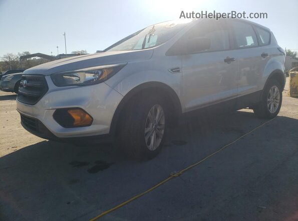 1FMCU0F70JUD46920 2018 FORD ESCAPE Серебряный Передняя левая четверть
