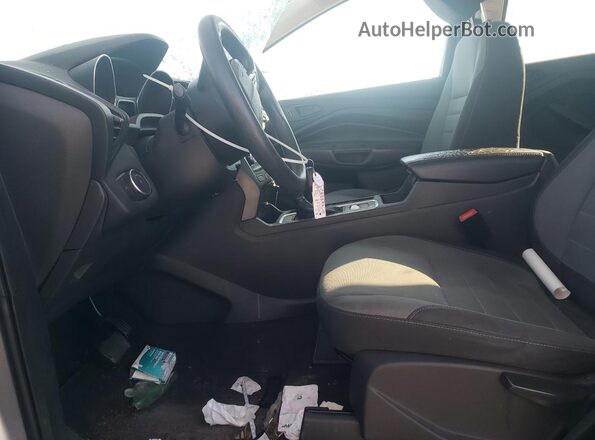 1FMCU0F70JUD46920 2018 FORD ESCAPE Серебряный Вид салона спереди