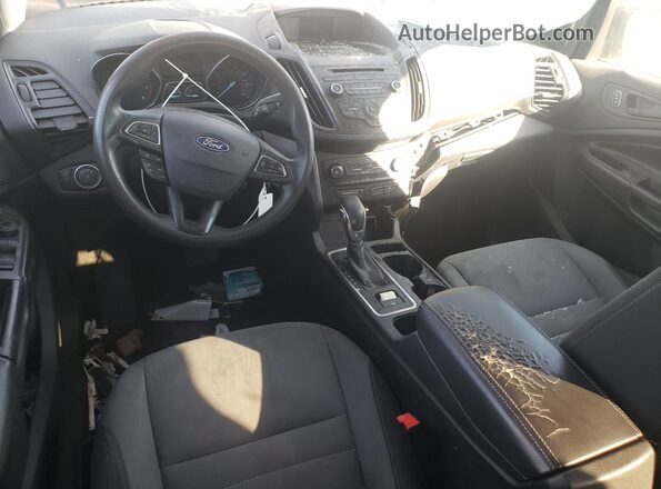 1FMCU0F70JUD46920 2018 FORD ESCAPE Серебряный Вид панели приборов