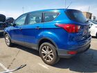 2019 Ford Escape S Blue vin: 1FMCU0F70KUB76544
