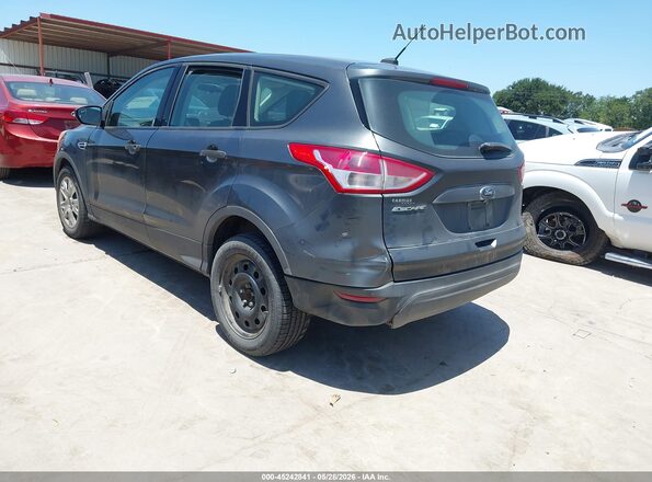 1FMCU0F71GUB46945 2016 FORD ESCAPE Gray Задня ліва чверть