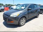 2016 Ford Escape S Gray vin: 1FMCU0F71GUB46945