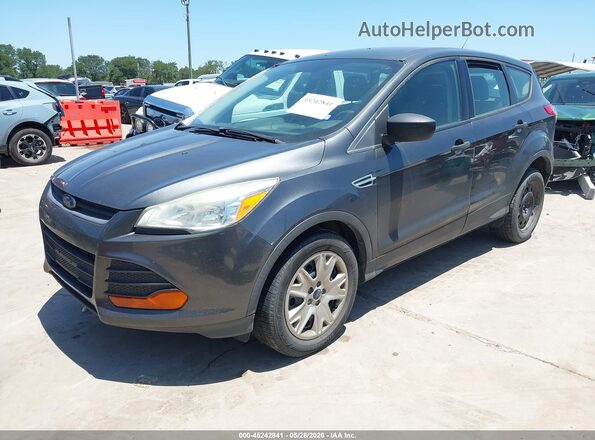 1FMCU0F71GUB46945 2016 FORD ESCAPE Gray Передня ліва чверть