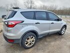 2017 Ford Escape S Silver vin: 1FMCU0F71HUD26492