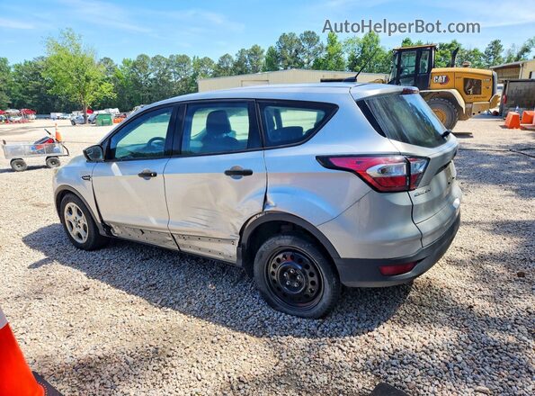 1FMCU0F71HUD34088 2017 FORD ESCAPE Серебряный Задняя левая четверть