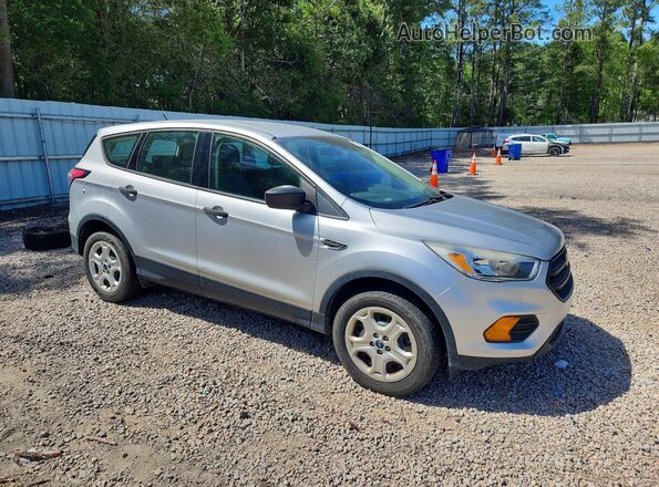 1FMCU0F71HUD34088 2017 FORD ESCAPE Серебряный Передняя правая четверть