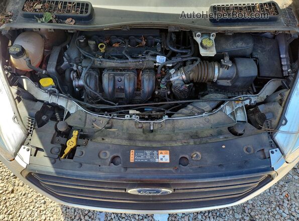 1FMCU0F71HUD34088 2017 FORD ESCAPE Серебряный Вид задней части салона