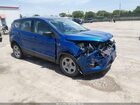 2017 Ford Escape S Blue vin: 1FMCU0F71HUD66149