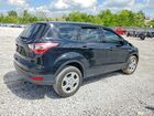 2017 Ford Escape S Черный vin: 1FMCU0F71HUD92038