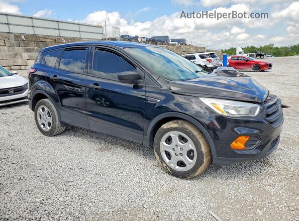 1FMCU0F71HUD92038 2017 FORD ESCAPE Черный Передняя правая четверть