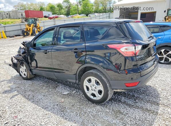 1FMCU0F71HUD92038 2017 FORD ESCAPE Черный Задняя левая четверть