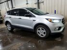 2018 Ford Escape S Silver vin: 1FMCU0F71JUB13015