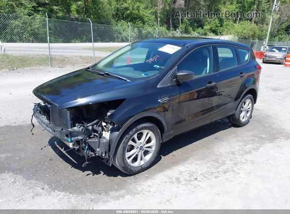 1FMCU0F71KUB94082 2019 FORD ESCAPE Черный Передняя левая четверть