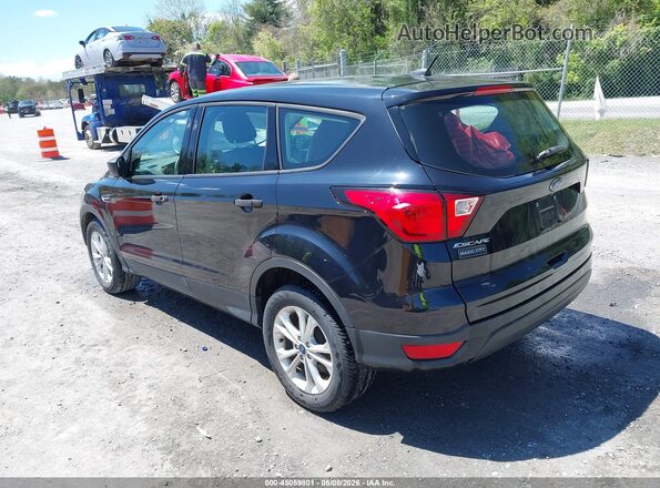 1FMCU0F71KUB94082 2019 FORD ESCAPE Черный Задняя левая четверть