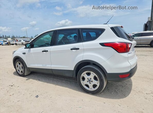 1FMCU0F71KUB95247 2019 FORD ESCAPE White Trasero izquierdo