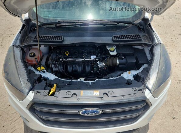 1FMCU0F71KUB95247 2019 FORD ESCAPE White Vista del compartimento del motor