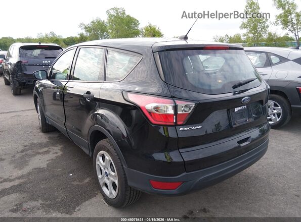 1FMCU0F72HUD92016 2017 FORD ESCAPE Black Trasero izquierdo