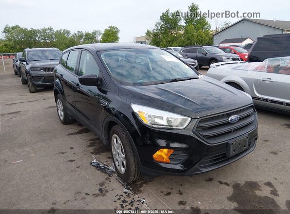 1FMCU0F72HUD92016 2017 FORD ESCAPE Black Delantero derecho