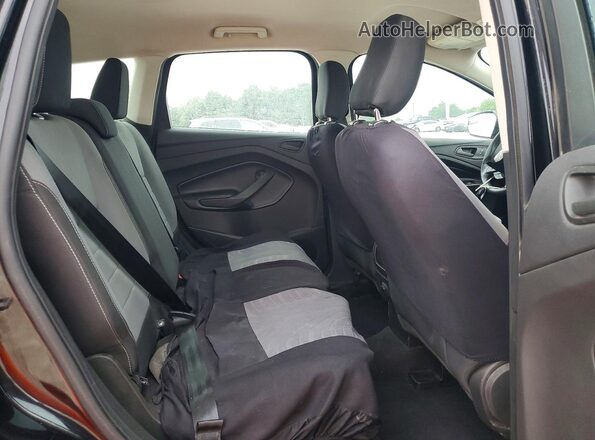 1FMCU0F72KUB78005 2019 FORD ESCAPE Black Вид задньої частини салону