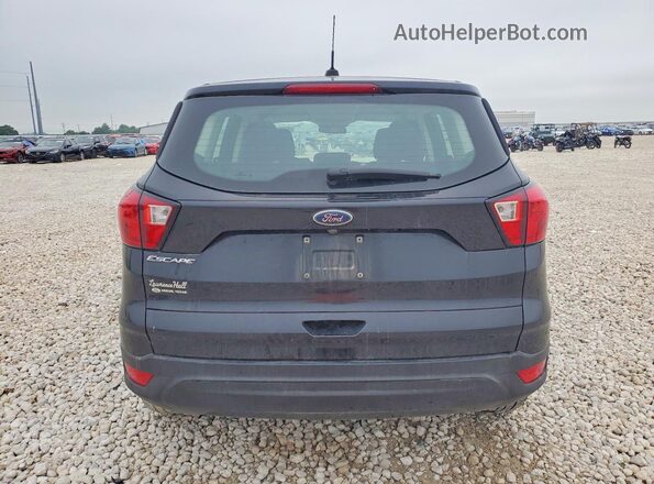 1FMCU0F72KUB78005 2019 FORD ESCAPE Black Вид ззаду