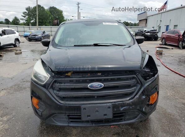 1FMCU0F73HUD24422 2017 FORD ESCAPE Black Front view