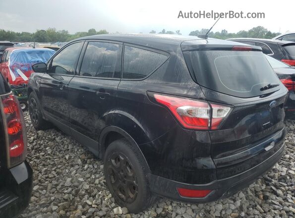 1FMCU0F73HUD24422 2017 FORD ESCAPE Black Rear left