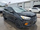 2017 Ford Escape S Black vin: 1FMCU0F73HUD24422