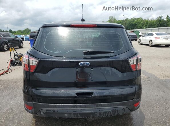 1FMCU0F73HUD24422 2017 FORD ESCAPE Black Rear view