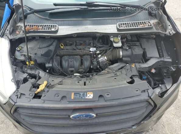 1FMCU0F73HUD24422 2017 FORD ESCAPE Black Engine compartment view