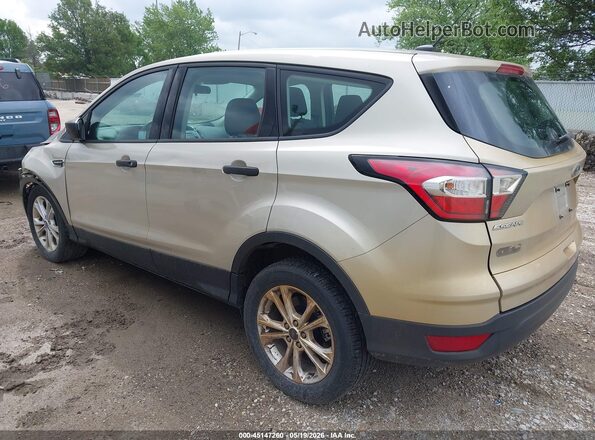 1FMCU0F73HUD73250 2017 FORD ESCAPE Gold Trasero izquierdo