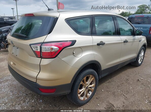 1FMCU0F73HUD73250 2017 FORD ESCAPE Gold Trasero derecho
