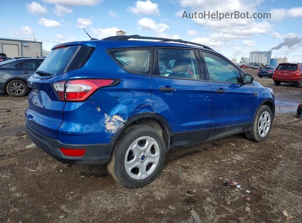 1FMCU0F73HUE02696 2017 FORD ESCAPE Синий Задняя правая четверть