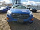 2017 Ford Escape S Синий vin: 1FMCU0F73HUE02696