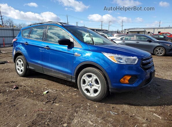 1FMCU0F73HUE02696 2017 FORD ESCAPE Синий Передняя правая четверть