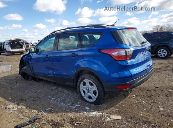 1FMCU0F73HUE02696 2017 FORD ESCAPE Синий Задняя левая четверть