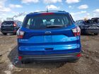 2017 Ford Escape S Синий vin: 1FMCU0F73HUE02696