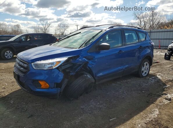 1FMCU0F73HUE02696 2017 FORD ESCAPE Синий Передняя левая четверть