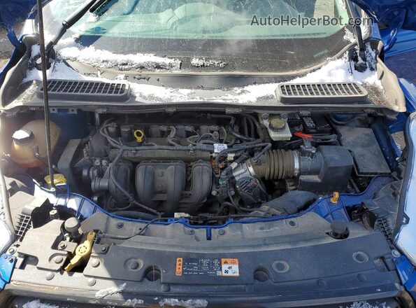 1FMCU0F73HUE02696 2017 FORD ESCAPE Синий Вид задней части салона