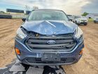 2018 Ford Escape S Blue vin: 1FMCU0F73JUB53869