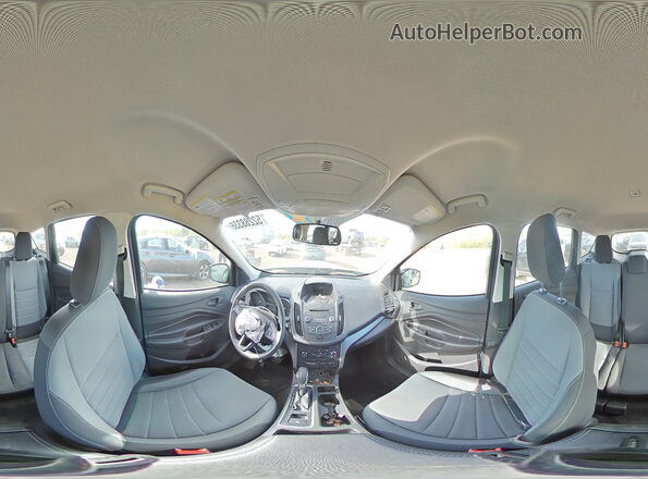 1FMCU0F73JUB53869 2018 FORD ESCAPE Blue Вид наклейки з VIN-кодом