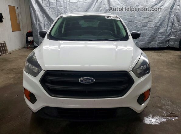 1FMCU0F73JUC19787 2018 FORD ESCAPE Белый Вид спереди