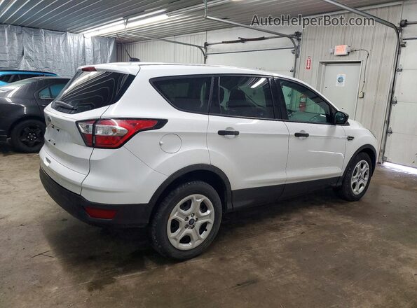 1FMCU0F73JUC19787 2018 FORD ESCAPE Белый Задняя правая четверть